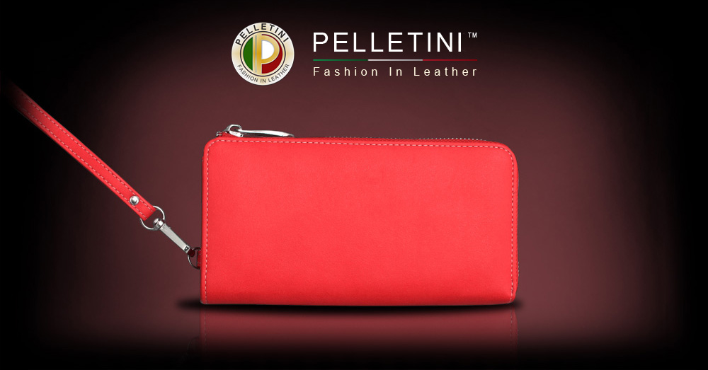 Pelletini red wallet