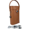 PLC-9387-SP2 Deluxe Real Leather Wine Carrier Set (Cognac)